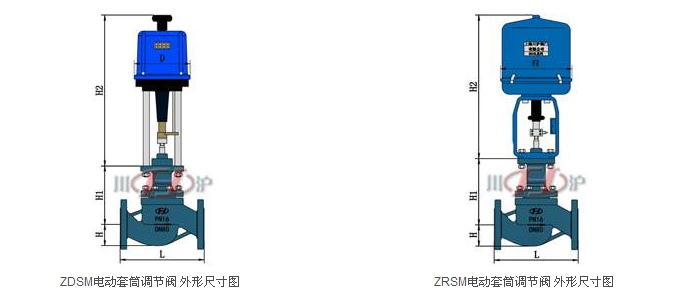 電動套筒調節(jié)閥結構圖